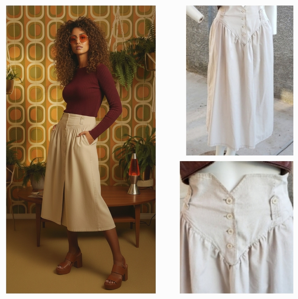 70s vintage  Skirt ‎ ( not Spell)